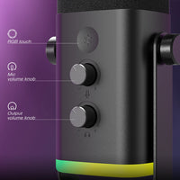 FIFINE AM8 USB/XLR Dynamic Microphone - Streaming & Gaming Mic
