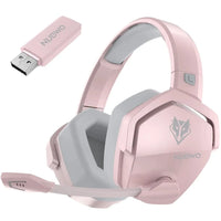 Wireless Gaming Headset – 2.4G & Bluetooth, 100H Battery, ENC Mic for PC PS4 PS5