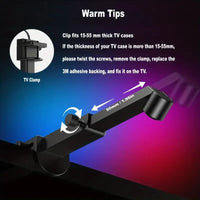 TV LED Backlight Strip – Screen Sync, App & Voice Control, 55-65 Inch TVs