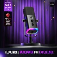 FIFINE AM8 USB/XLR Dynamic Microphone - Streaming & Gaming Mic
