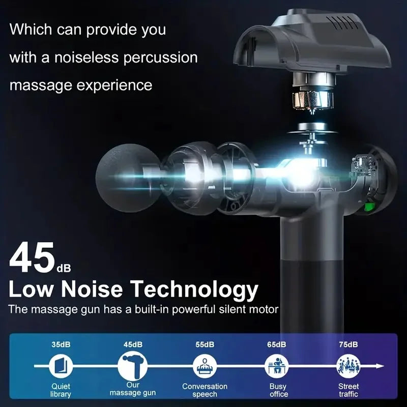 Smart Muscle Massage Gun – 99 Levels | Deep Recovery Device