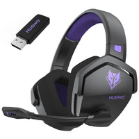 Wireless Gaming Headset – 2.4G & Bluetooth, 100H Battery, ENC Mic for PC PS4 PS5