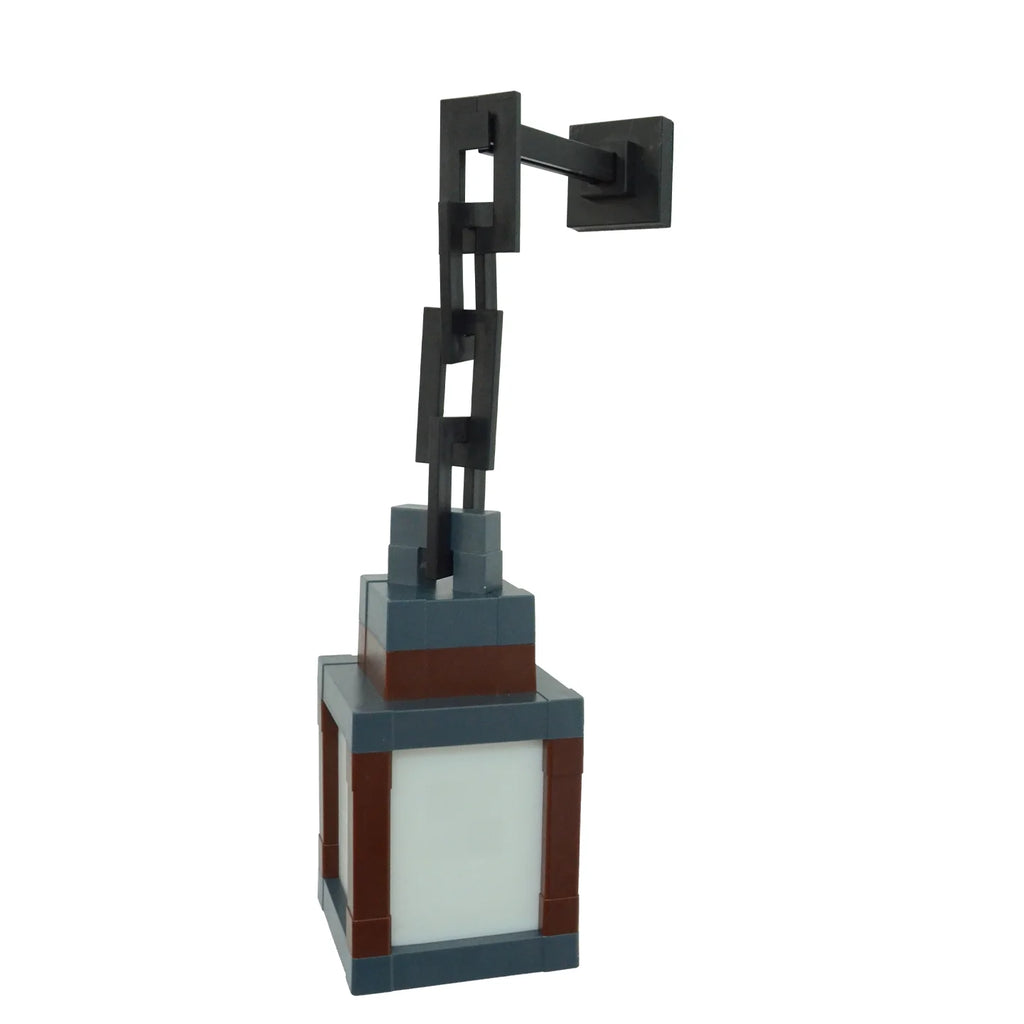 Pixel Block LED Lantern - RGB Gaming Room Decor Light