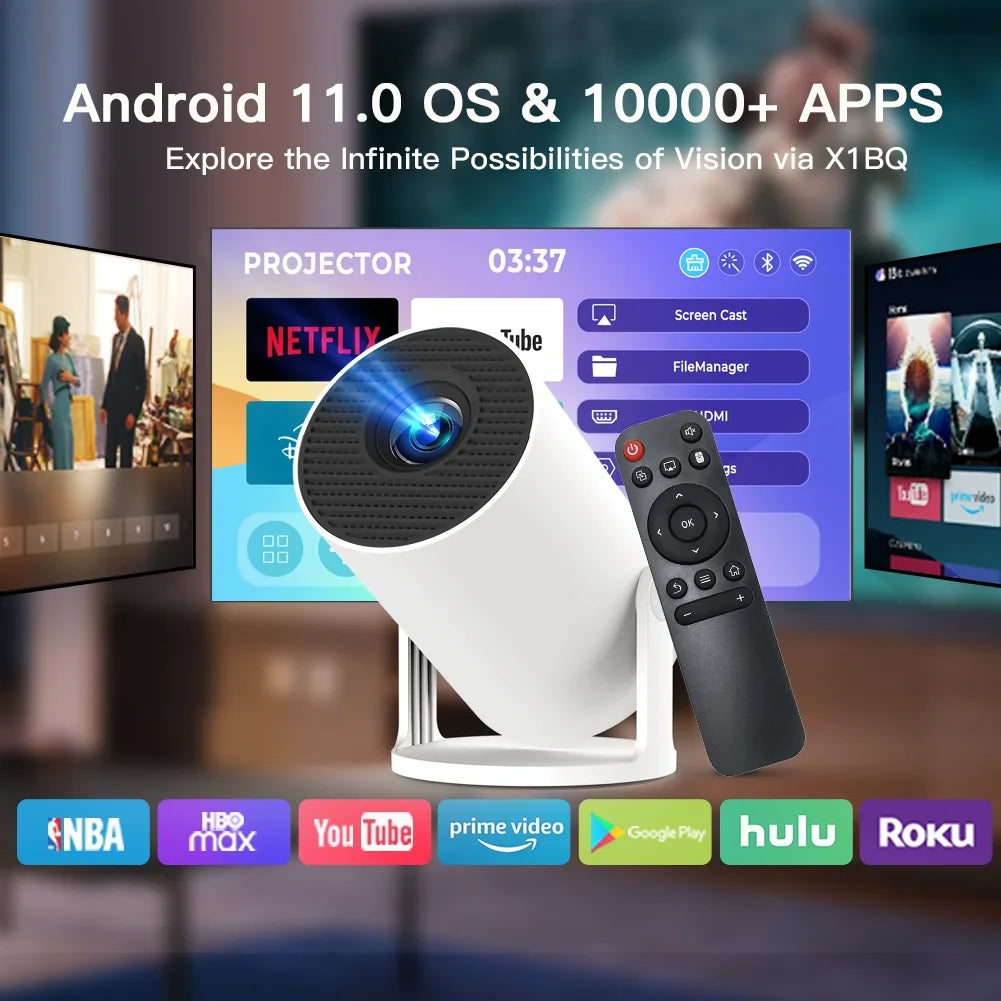 Mini Smart Projector – 1080P WiFi