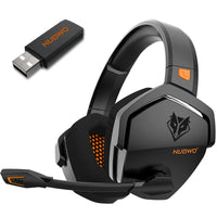 Wireless Gaming Headset – 2.4G & Bluetooth, 100H Battery, ENC Mic for PC PS4 PS5