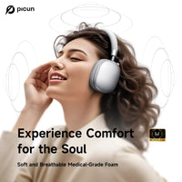 Picun F5 Noise-Canceling Wireless Headphones