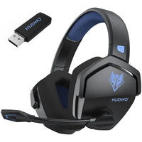 Wireless Gaming Headset – 2.4G & Bluetooth, 100H Battery, ENC Mic for PC PS4 PS5