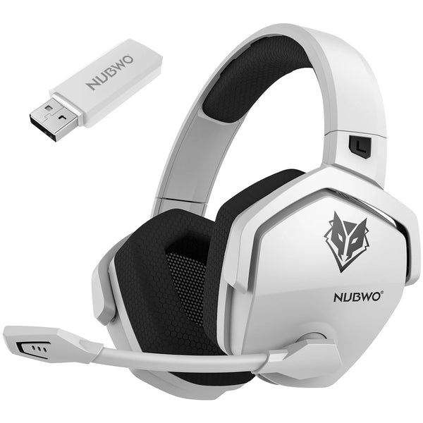 Wireless Gaming Headset – 2.4G & Bluetooth, 100H Battery, ENC Mic for PC PS4 PS5