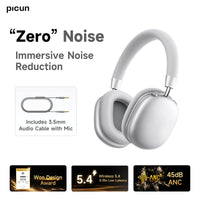 Picun F5 Noise-Canceling Wireless Headphones