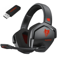Wireless Gaming Headset – 2.4G & Bluetooth, 100H Battery, ENC Mic for PC PS4 PS5