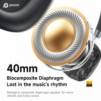 Picun F5 Noise-Canceling Wireless Headphones