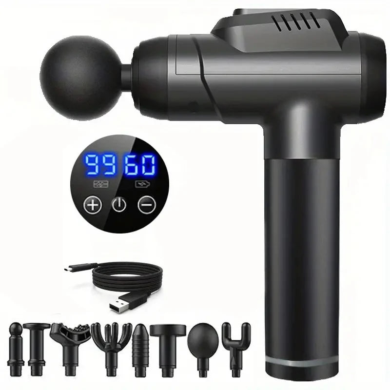 Smart Muscle Massage Gun – 99 Levels | Deep Recovery Device