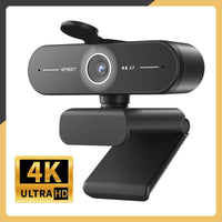 4K Webcam with Autofocus & Dual Noise-Cancelling Mic – USB Camera for Streaming, Video Calls & Gaming